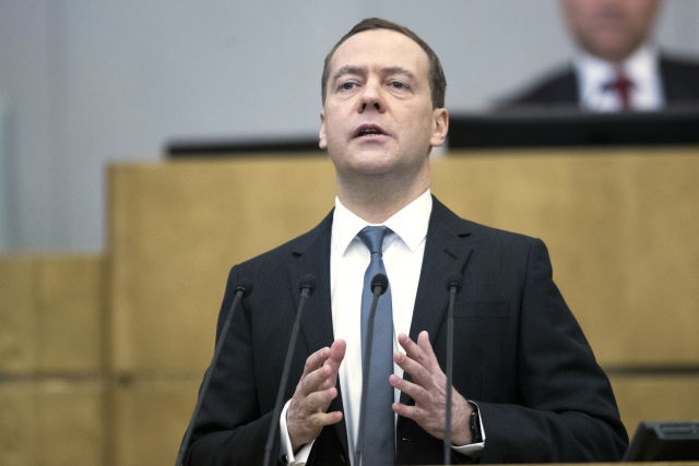 Dmitrij Medveděv.
