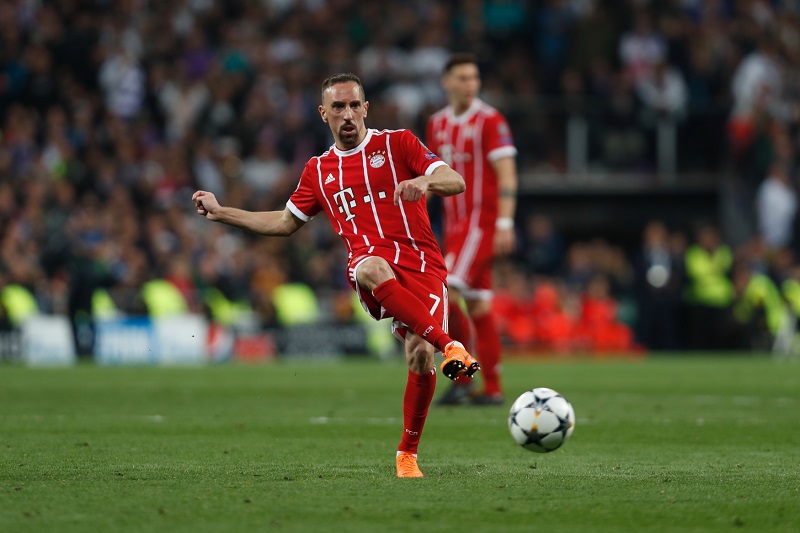 Francouzský záložník Franck Ribéry prodloužil smlouvu s Bayernem Mnichov.