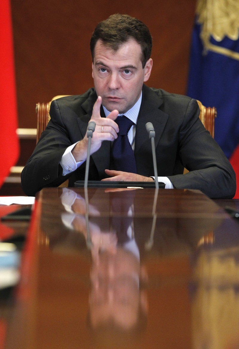 Dmitrij Medvěděv.