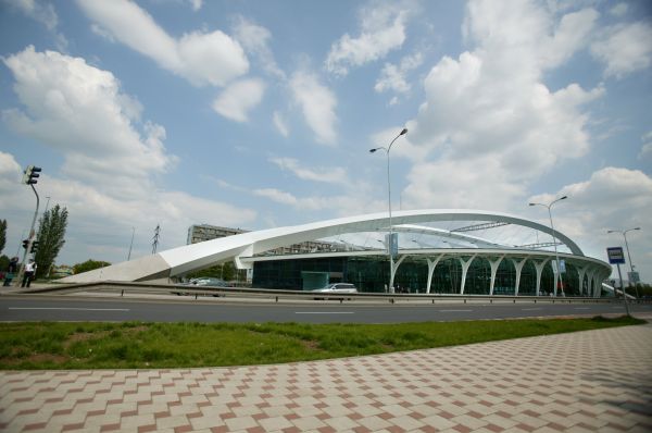 Stanice metra Střížkov.