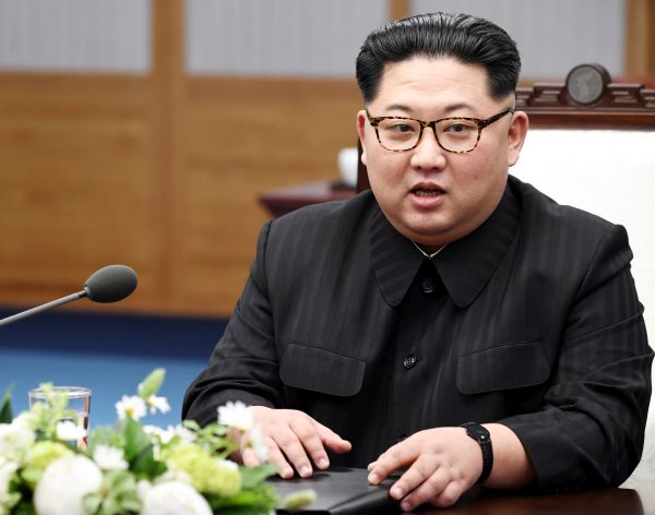 Vůdce KLDR Kim Čong-un.