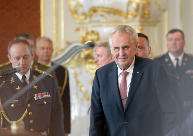 Miloš Zeman. 