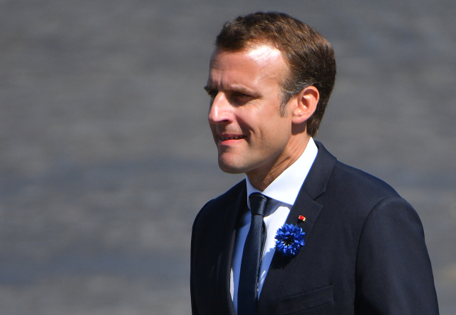 Francouzský prezident Emmanuel Macron.