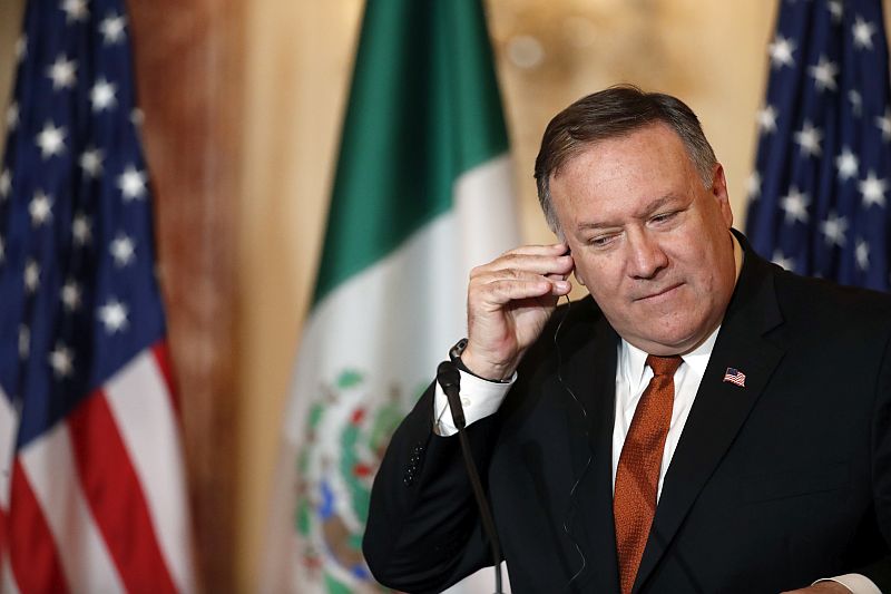 Americký ministr zahraničí Mike Pompeo.