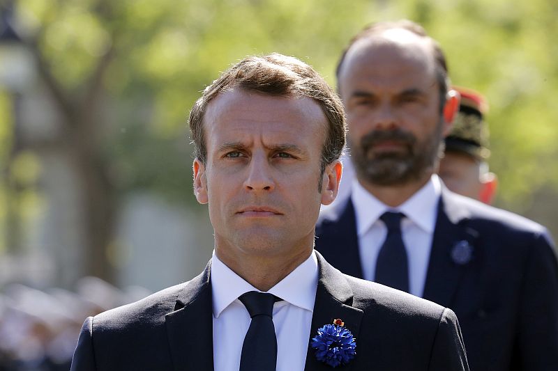 Francouzský prezident Emmanuel Macron.