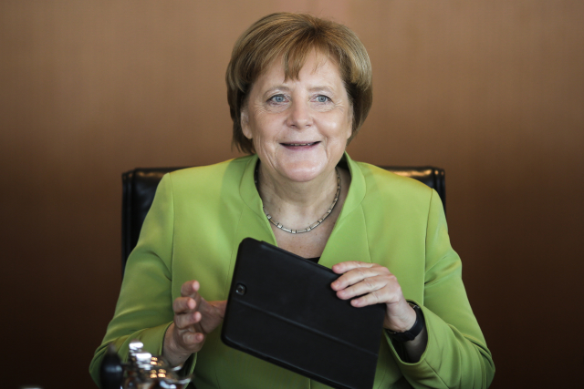 Německá kancléřka Angela Merkelová. 