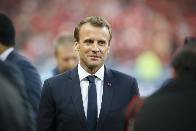 Francouzský prezident Emmanuel Macron.