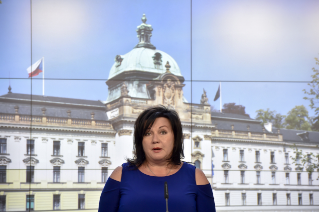 Ministryně financí v demisi Alena Schillerová.