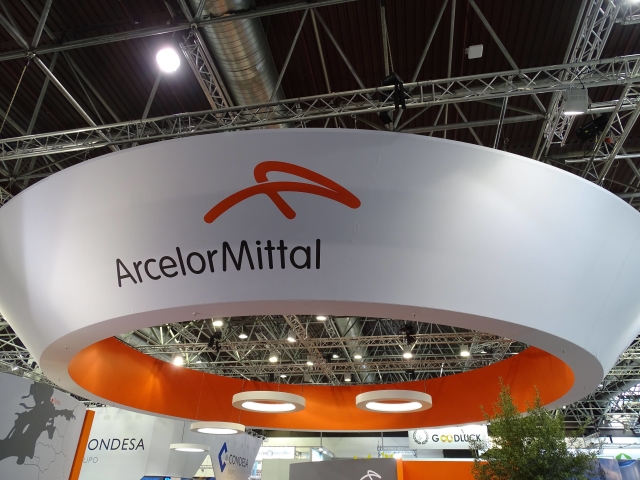 ArcelorMittal, logo.