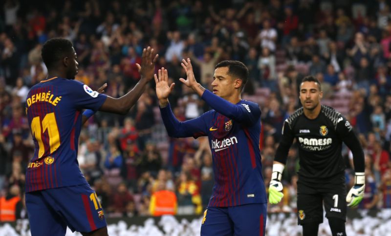 Fotbalisté Barcelony v závěru sezony hrají ve velké pohodě.