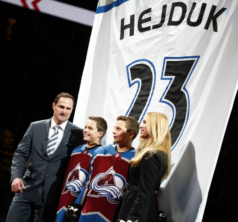 Milan Hejduk je legendou Colorada Avalanche.