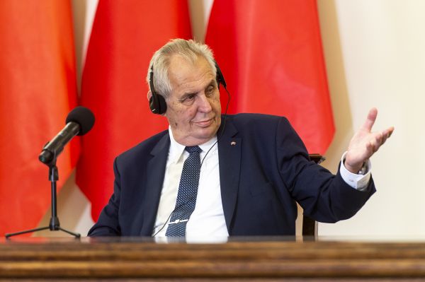 Prezident Miloš Zeman.