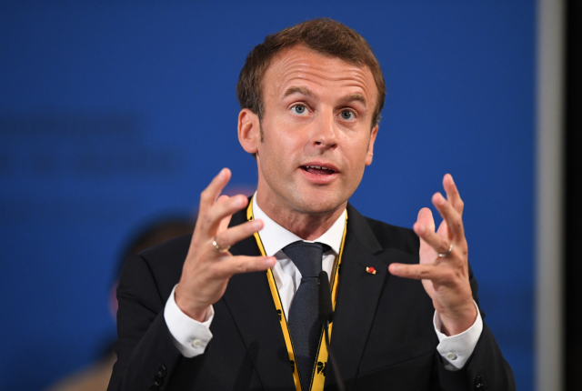 Francouzský prezident Emmanuel Macron.