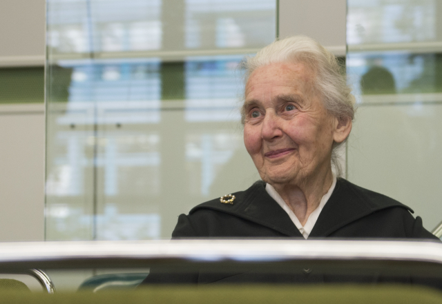 Popíračka holokaustu Ursula Haverbecková.