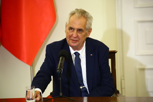 Miloš Zeman.