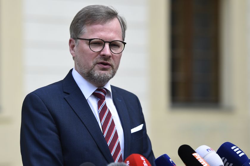 Šéf ODS Petr Fiala.
