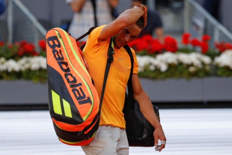 Rafael Nadal v Madridu končí.