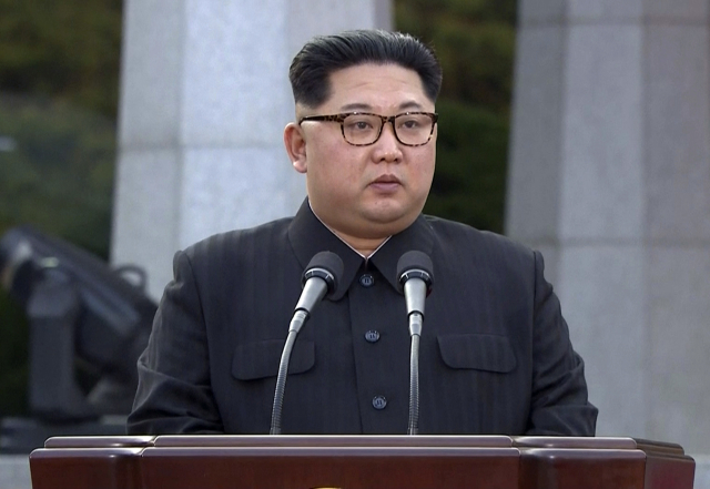 Severokorejský vůdce Kim Čong-un.