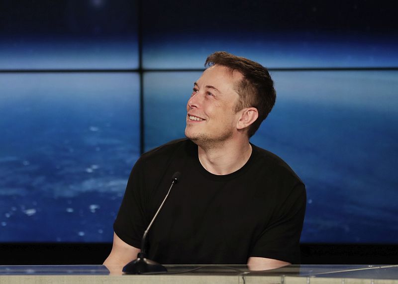 Zakladatel společnosti SpaceX Elon Musk.