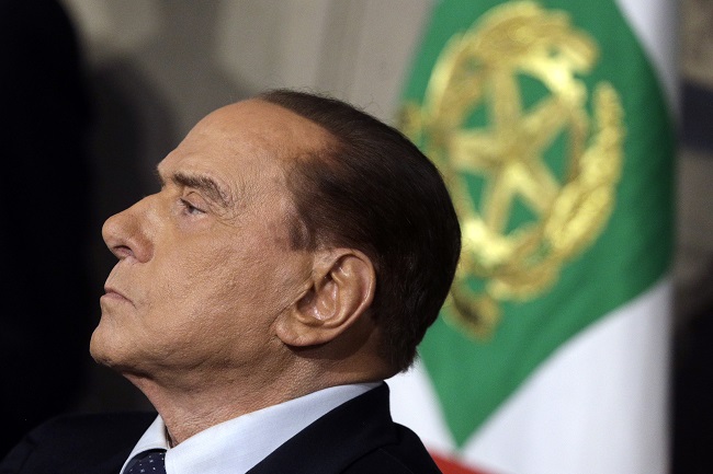 Silvio Berlusconi.
