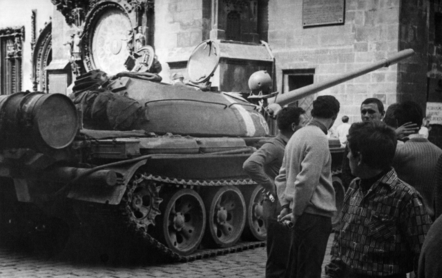 Srpnové události 1968 v Praze.