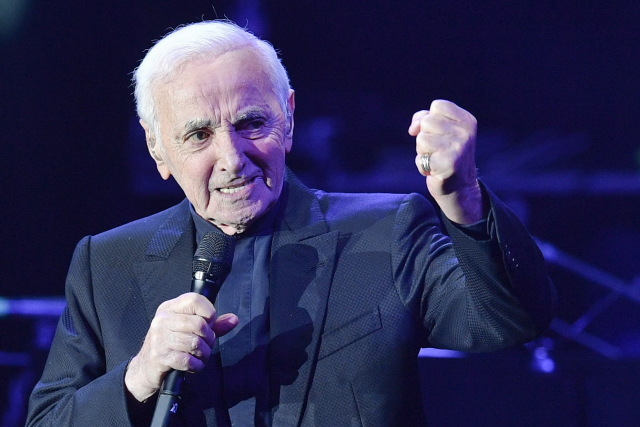 Charles Aznavour. 