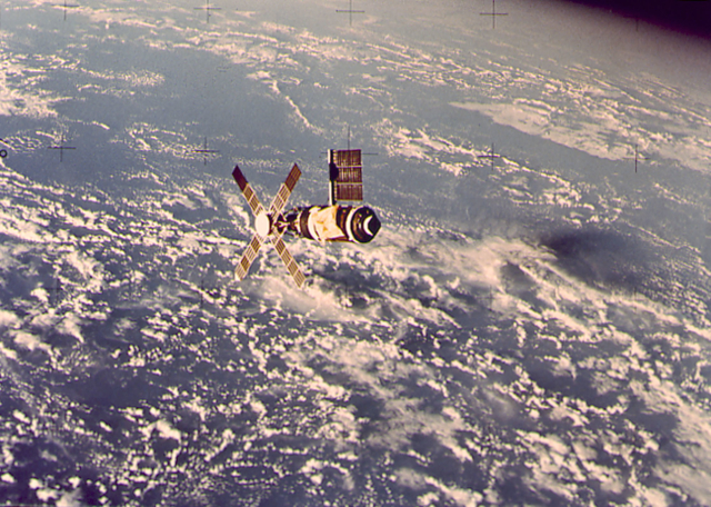 Vesmírná stanice Skylab.