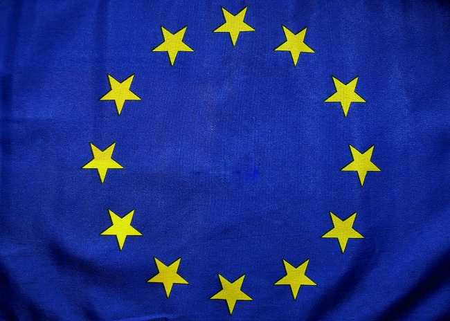 Vlajka EU.