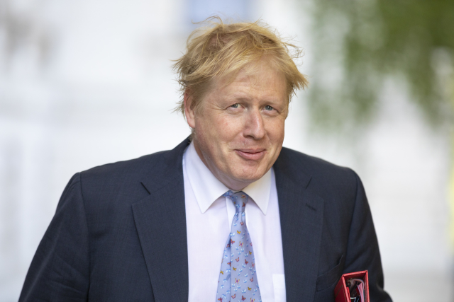 Britský ministr zahraničí Boris Johnson. Britský ministr zahraničí Boris Johnson.