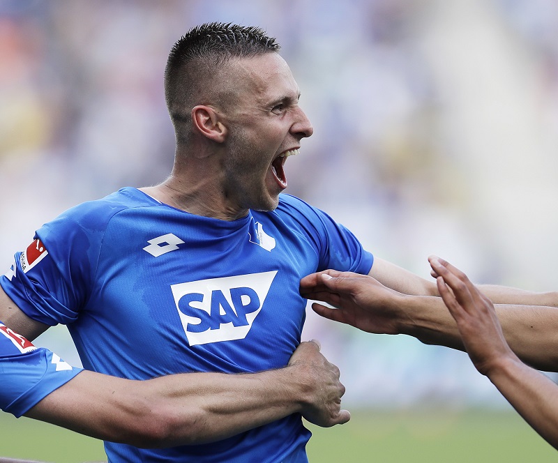 Pavel Kadeřábek gólem pomohl k historické účasti Hoffenheimu v Lize Mistrů.