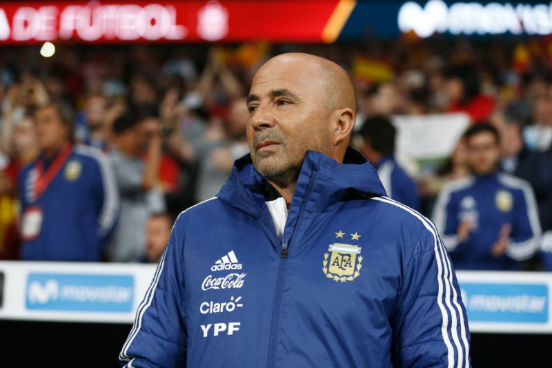 Jorge Sampaoli se o místo trenéra Argentiny nemusí bát.