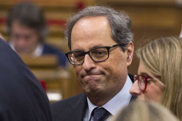 Nový katalánský premiér Quim Torra.