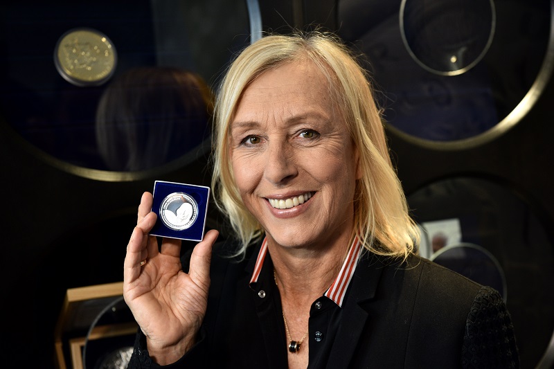 Martina Navrátilová.