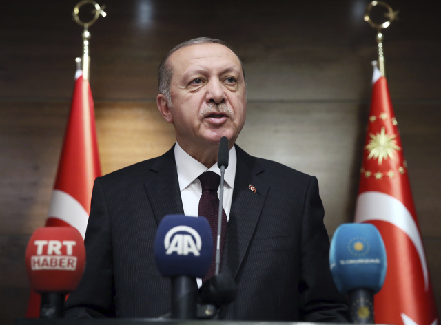 Recep Tayyip Erdogan.