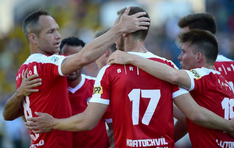 Brněnští fotbalisté si v sezoně mnoho podobné radosti neužili.