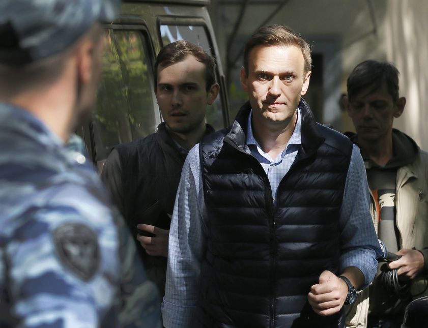 Ruský opoziční lídr Alexej Navalnyj.