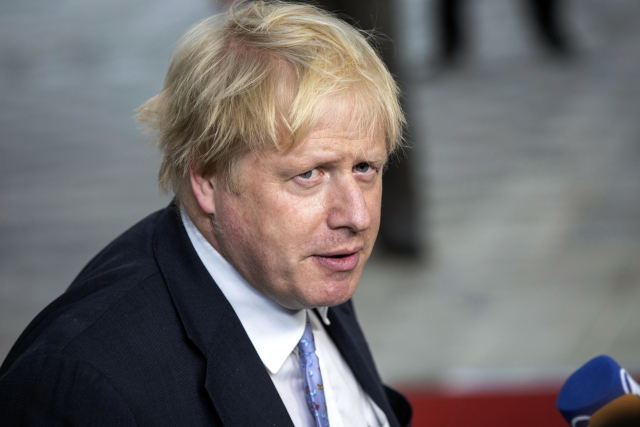 Boris Johnson. 