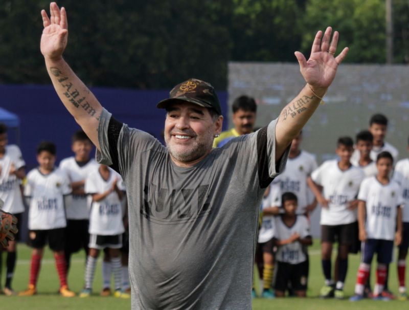 Diego Maradona bude šéfovat běloruskému Dinamu Brest.