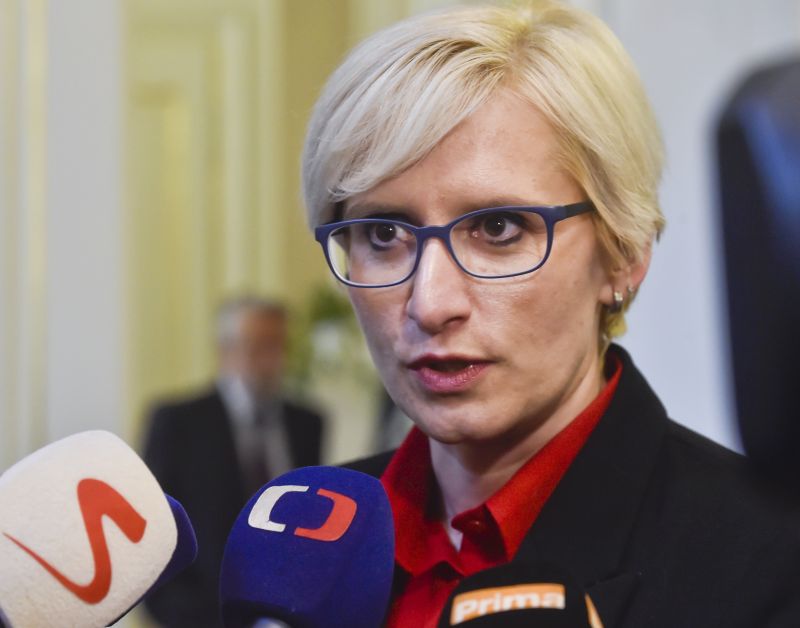 Ministryně obrany Karla Šlechtová.