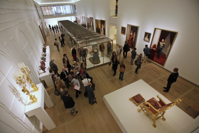 Interiér Hermitage Amsterdam.