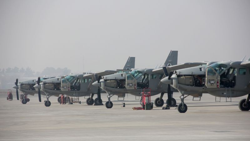 Afghánské letectvo.