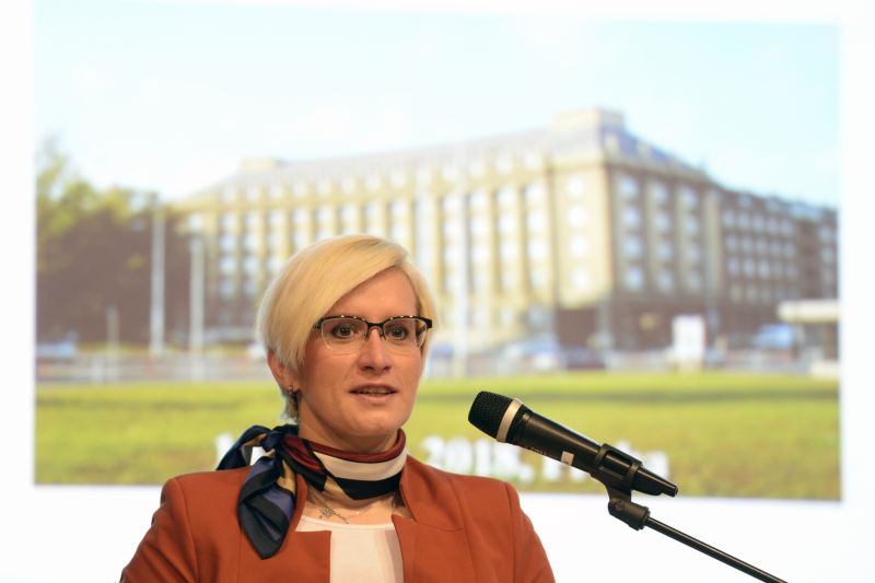 Ministryně obrany Karla Šlechtová.