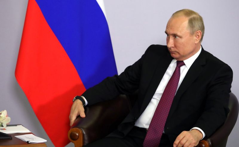Ruský prezident Vladimir Putin.