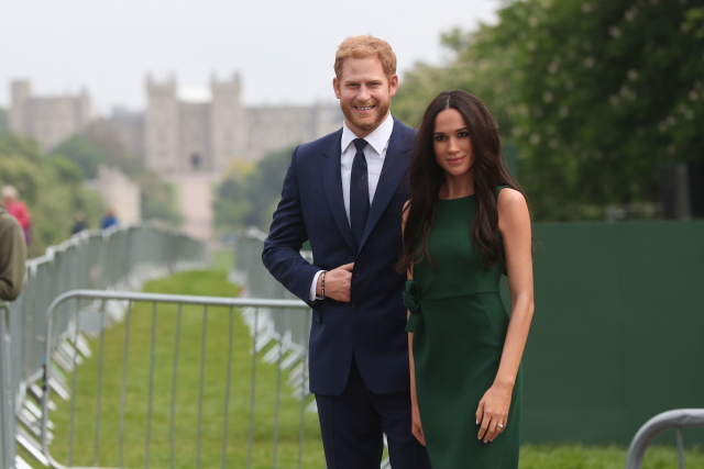 Princ Harry a americká herečka Meghan Markleová.