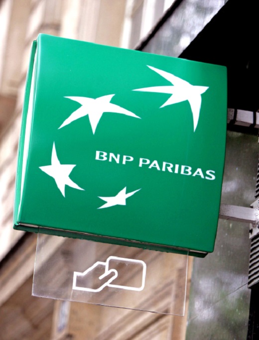 Logo BNP Paribas.