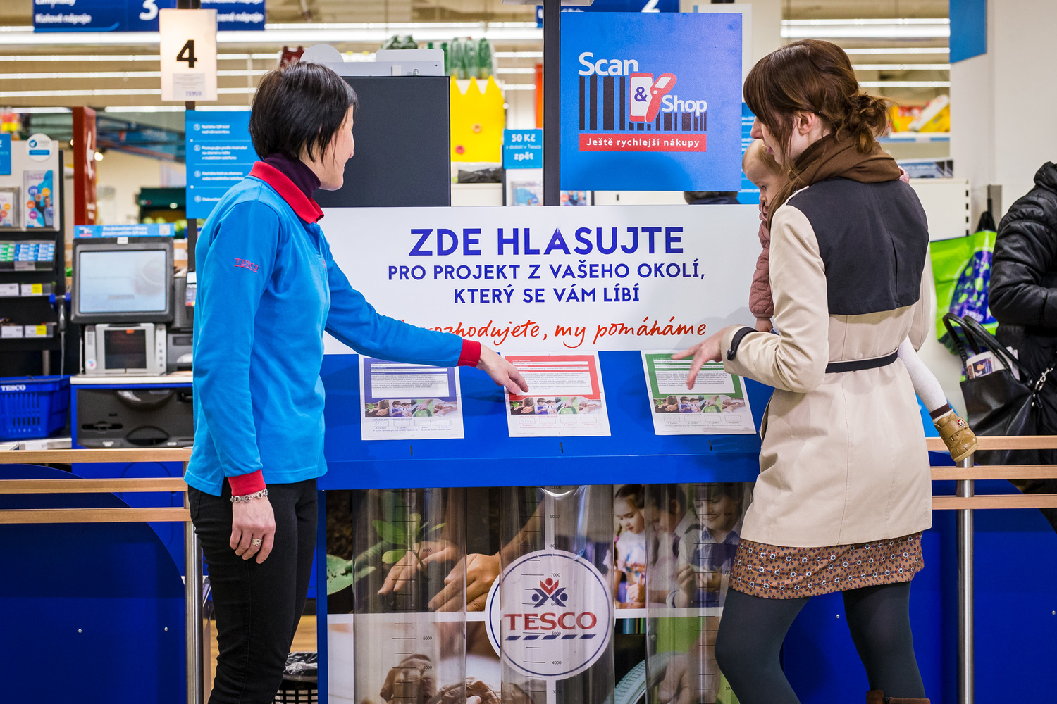 Tesco věnuje více jak pět milionů korun charitě