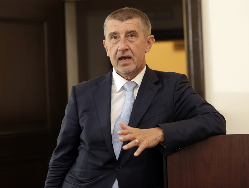 Premiér v demisi Andrej Babiš.