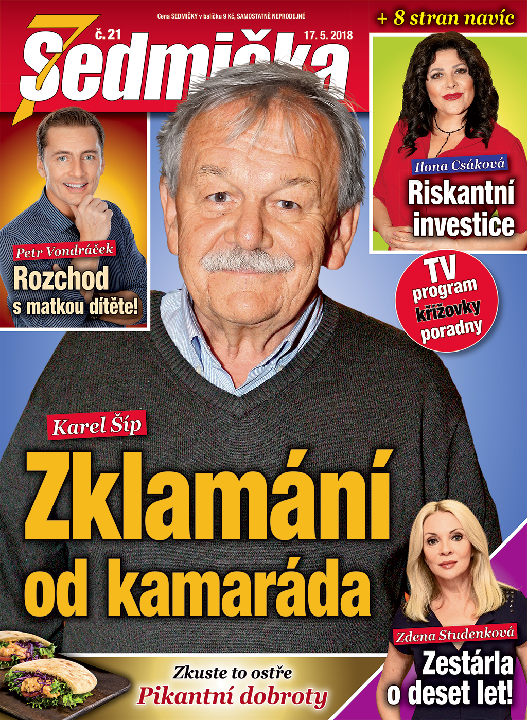 Nové číslo časopisu Sedmička je právě v prodeji! Nové číslo časopisu Sedmička je právě v prodeji!