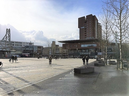 Náměstí v Enschede.