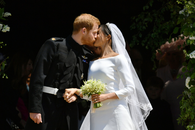 Princ Harry a jeho manželka vévodkyně ze Sussexu.